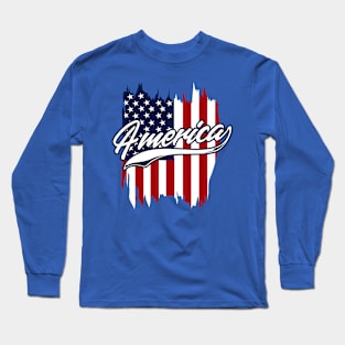 AMERICAN ART Long Sleeve T-Shirt